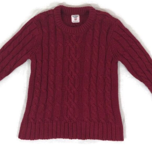 Boys size 5 Old Navy Classic Cable Knit Sweater 5 - Picture 1 of 4